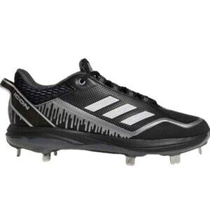adidas Mens Icon 7 Dripped Out Metal Baseball Cleats Black H00998 Size 12.5